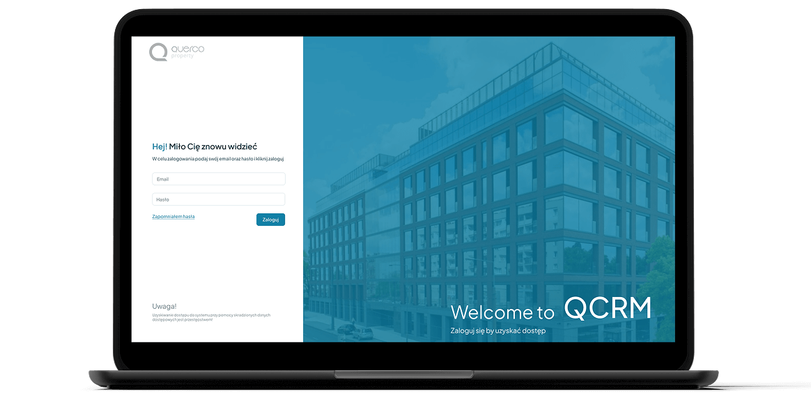 System CRM do obsługi nieruchomości